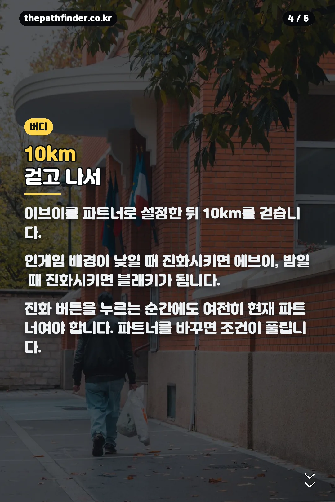 버디 10km 조건