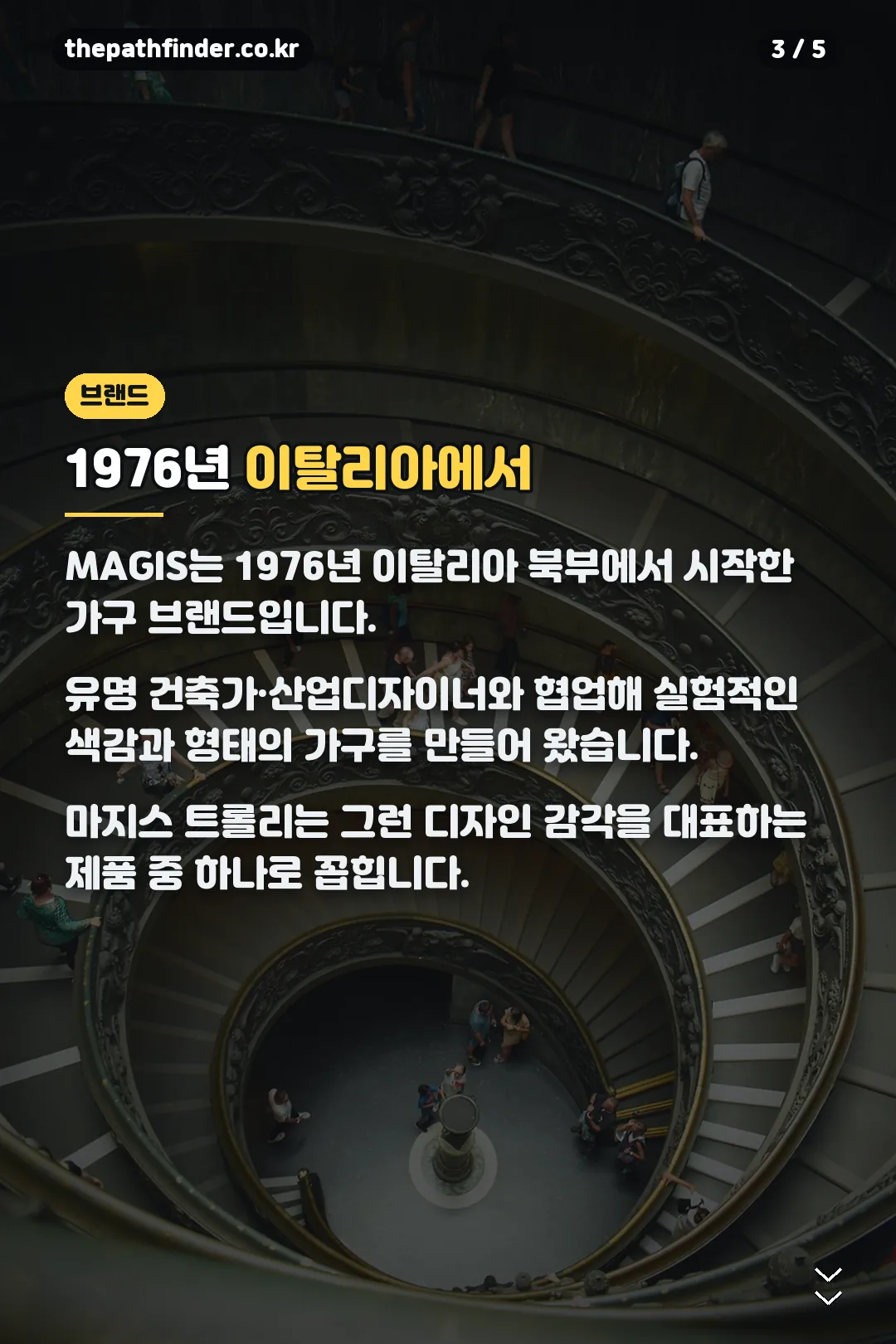 브랜드 MAGIS 소개